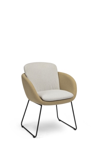 כיסא חדר ישיבות דגם VINIL מגלש