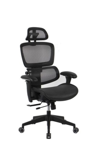 כיסא מנהלים דגם DUBBLE BLACK