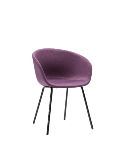 כיסא לחדר ישיבות דגם PULP SOLID