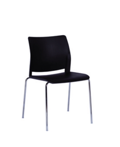 כיסא אורח פלסטיק דגם UNO COMFI